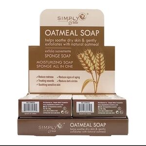Simply Belle Oatmeal Soap Bar - Brown
